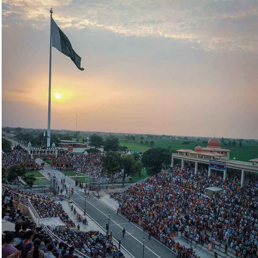 wagah border, amritsar